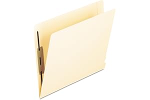 Pendaflex Folders, End Tab Fastener Folder, Letter Size, Extra Heavy Duty 14-pt Manila, Positions #1 and #3, Laminated Spine,