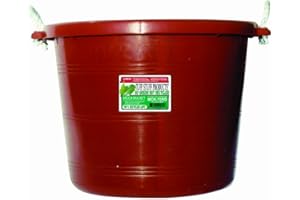 Tuff Stuff Products MCK70RD Muck Bucket, 70-Quart, Red