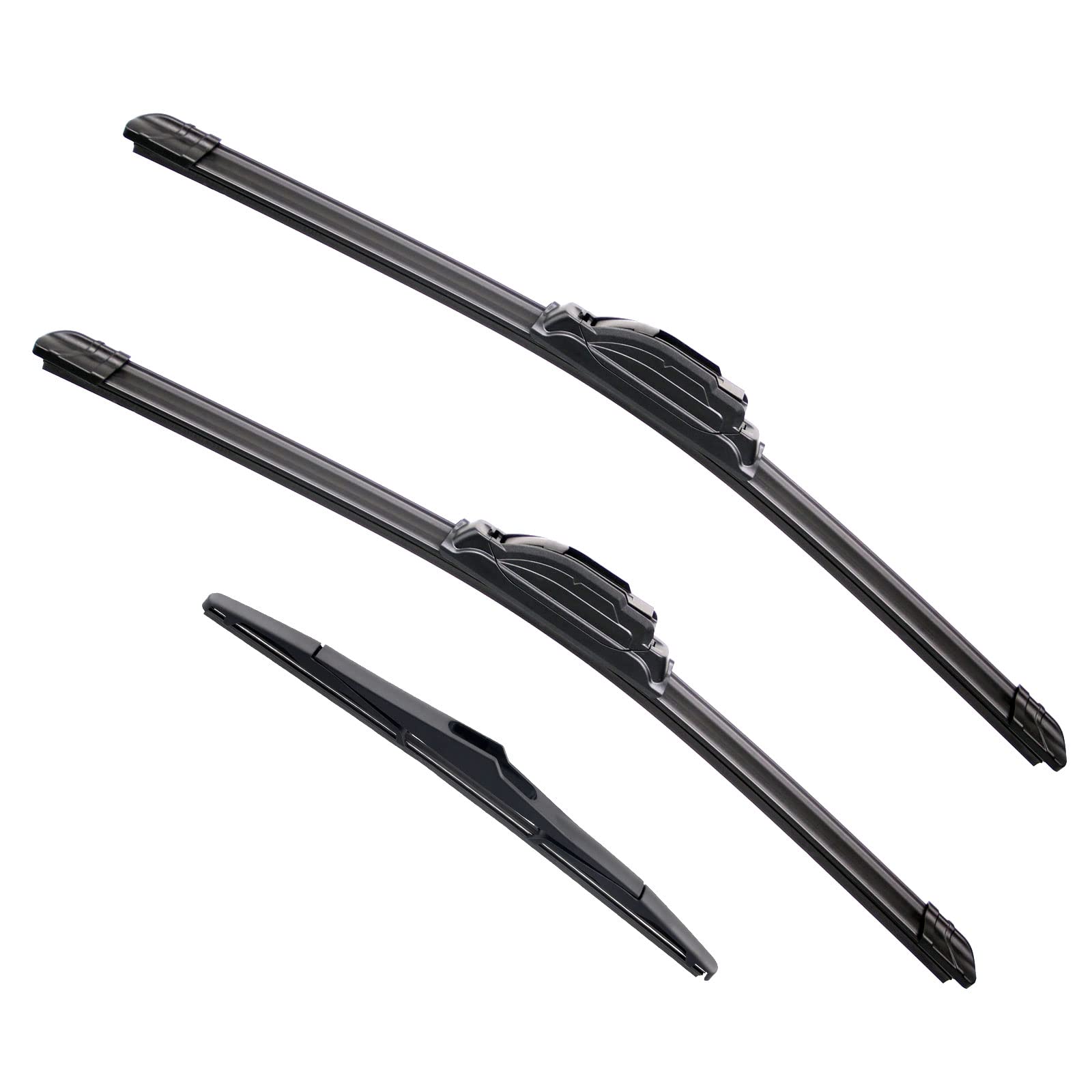 ANIKLUIM® 15"+15" Wiper Blades with 13" Rear Wiper