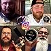 Beard Balm and Comb Set for Men, Beard Butter, Beard Wax, Best Styling Softener Growth Cream Moisturizer Lotion. Black Scented Gel for Man