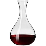 Krosno Red Wine Decanter Carafe Glass | 54.1 oz | Harmony Collection | Home Restaurants Parties | Gift Idea Wedding Bar Mitzv