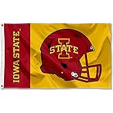 Iowa State Cyclones Football Helmet Flag
