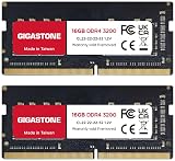 Gigastone 32GB Kit DDR4 3200MHz SODIMM 2x16GB Non-ECC 1.2V PC4-25600