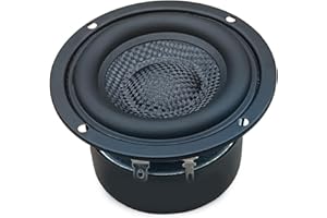 Enhances Bass 3inch Woofers Subwoofer HiFi Speakers, HiFi Sound, Fiberglass Constructions, 4Ohm, 25W Rating Sound Component