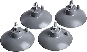 HSTECH (4 pcs) French Fry Suction Cup Feet for Industrial Commercial French Fry Cutter