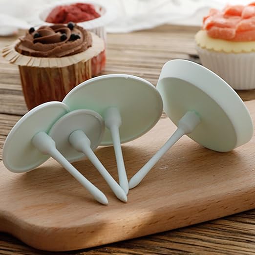 cabilock 4st kuchen blumennagel edelstahl kuchen dekorieren nagel diy basteln handwerk fondant cupcake creme torten kuchen herstellung backen modellierwerkzeug durchmesser 5cm silber modellierwerkzeug dekorationswerkzeuge questpark com ua