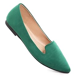 ChaiRong Zhou Women Flats Solid Color Suede Ballet