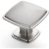 Home Expert 25 Pack Brushed Nickel Kitchen Cabinet Knobs, Kitchen Hardware | For Cabinets, Drawers, Dressers, Closets, Easy Install, Screws Included, Rust-Resistant