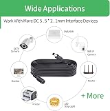 Security-01 2-Pack DC Power Extension Cable 5.5mm x 2.1mm 3m 10ft view 8