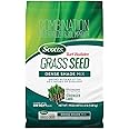 Scotts Turf Builder Grass Seed Dense Shade Mix with Fertilizer and Soil Improver, Grows With Little Sunlight, 2.4 lbs.