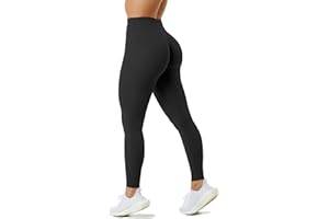 Unthewe High Waisted Butt Lifting Workout Gym Leggings for Women Buttery Soft Athletic Yoga Pants