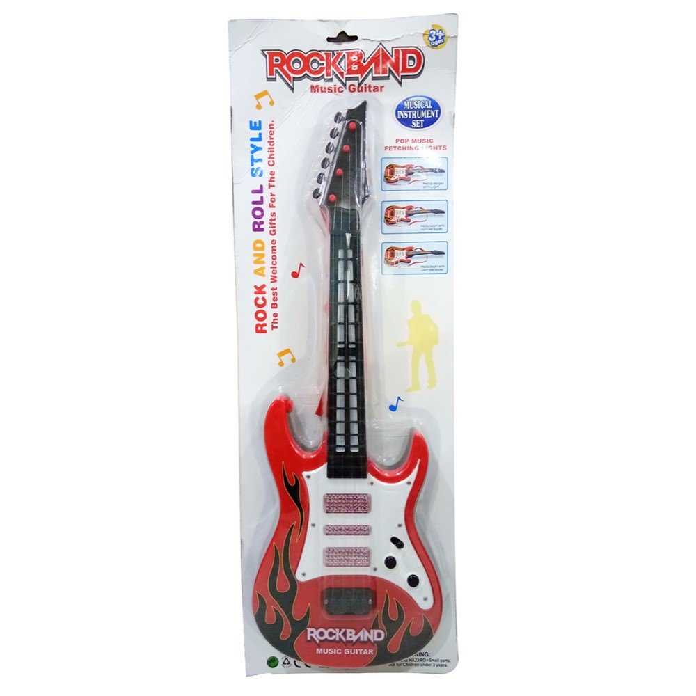 rock band music guitar toy