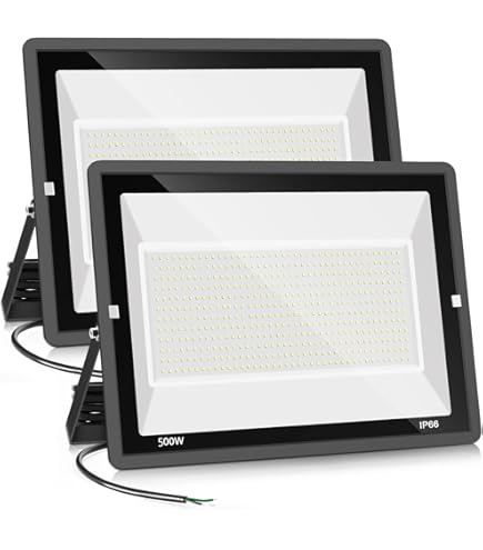 XYCN 500W LED Flood Light,(2750W Equivalent) Super Bright 58,500LM