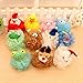 IRONLAND Baby Bath Sponge Shower Loofah Back Scrubber Exfoliating Mesh Ball Animal Bath Toys -Great Gift for Children（4 Pack of Animal)