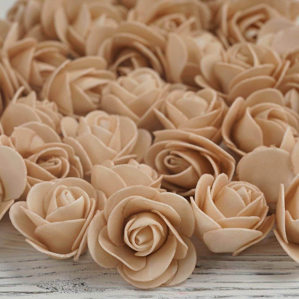 Amazoncom 36 Pcs 2 Wide Craft Foam Rose Flower Heads Wedding