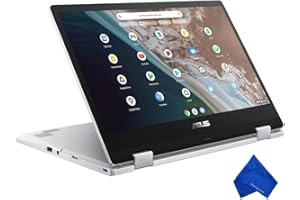 Asus Chromebook CX1400 14" FHD Touchscreen Flip 2-in-1 Laptop - Intel Celeron N4500, 8GB RAM, 128GB eMMC, Chrome OS, Newest M