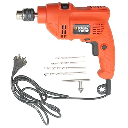 Black & Decker KR504RE 500-Watt 10mm Keyed VSR RBS Hammer