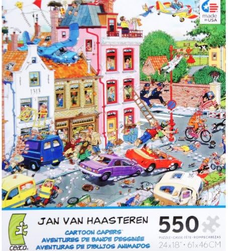 CARTOON CAPERS by JAN VAN HAASTEREN