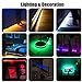 USB LED Strip Lights 6.56ft/2M 5050 IP65 Waterproof RGB TV Backlight Kit Table Multi-Color LED Tape with Remote Controller for TV/PC/Laptop Background Lighting