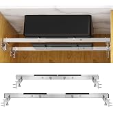 Foozet Undermount Sink Brackets, 20-31.5&Prime; Adjustable Undermount Sink Support Brackets, Stainless Steel Support Pole for Kitchen Horizontal Under mount Sink Repair Kit