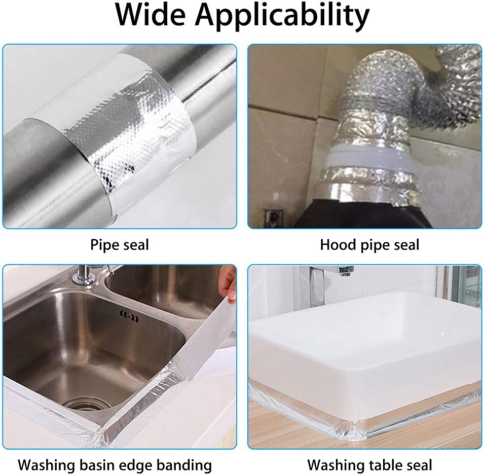 Aluminiumklebebänder Luyao Aluminiumfolienband 1 Rollenpackung 50M