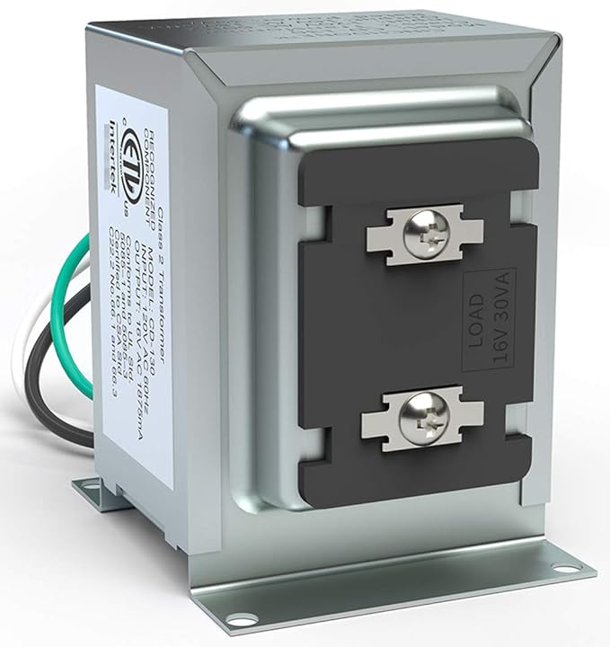 Doorbell Transformer 16V 30VA Hardwired Door Chime Transformer