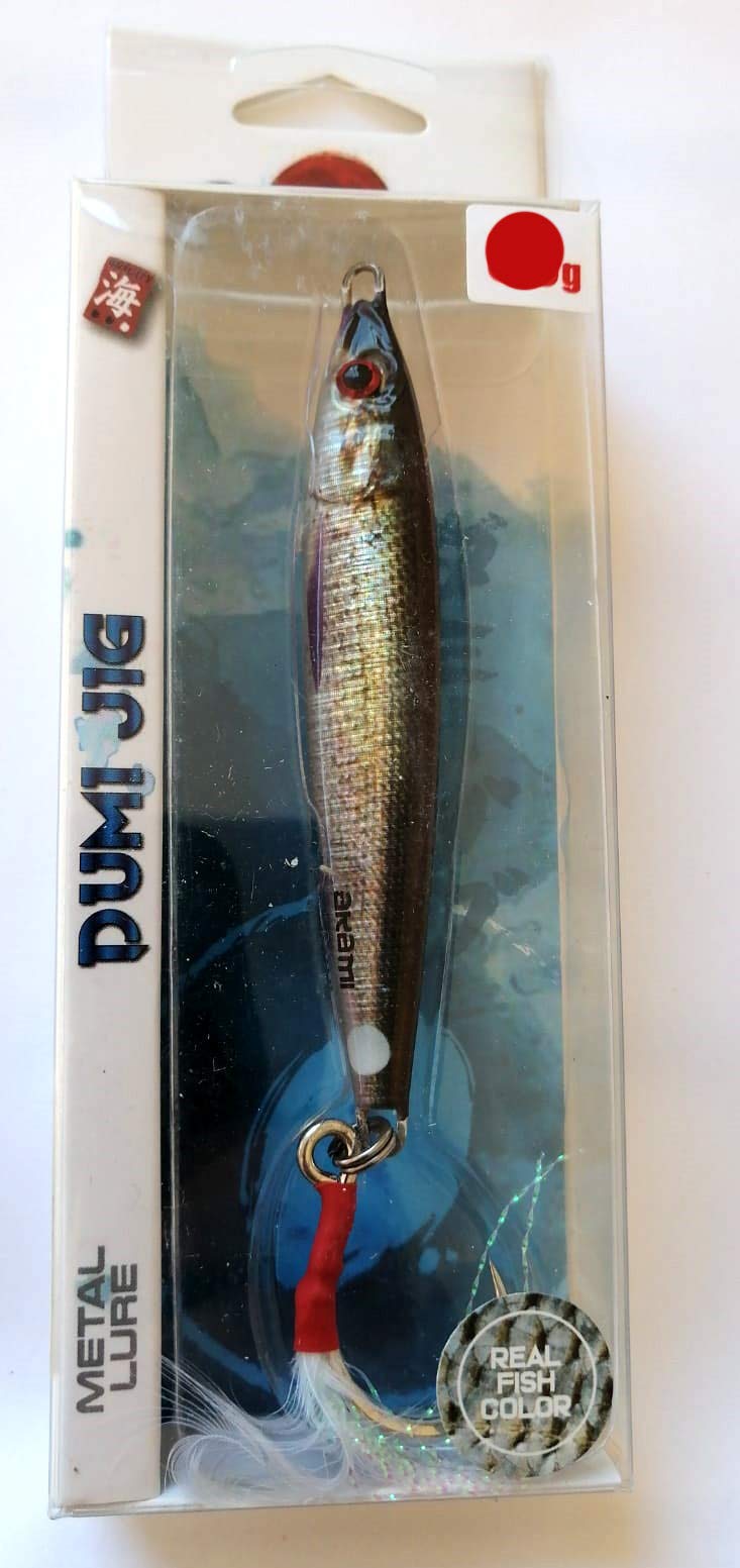 AKAMI Dumi Jig Colour Baila 60 Grams 9 Inch for Spinning and Slow Pitch