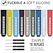Soft Silicone Replacement Watch Band Strap for Garmin Fenix 5S/ 5S Plus/ 6S/ 6S Pro Smart Watch (No Tracker)