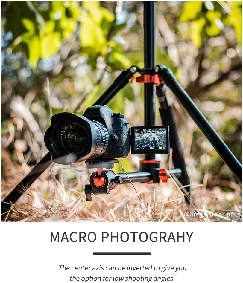 K&F Concept SA254T1 Camera Tripod 93 Inch 4 Section Aluminium Professional Detachable Monopod Tripod with 360 Degree Ball Head Quick Release Plate for DSLR SLR Camera : Camera & Photo