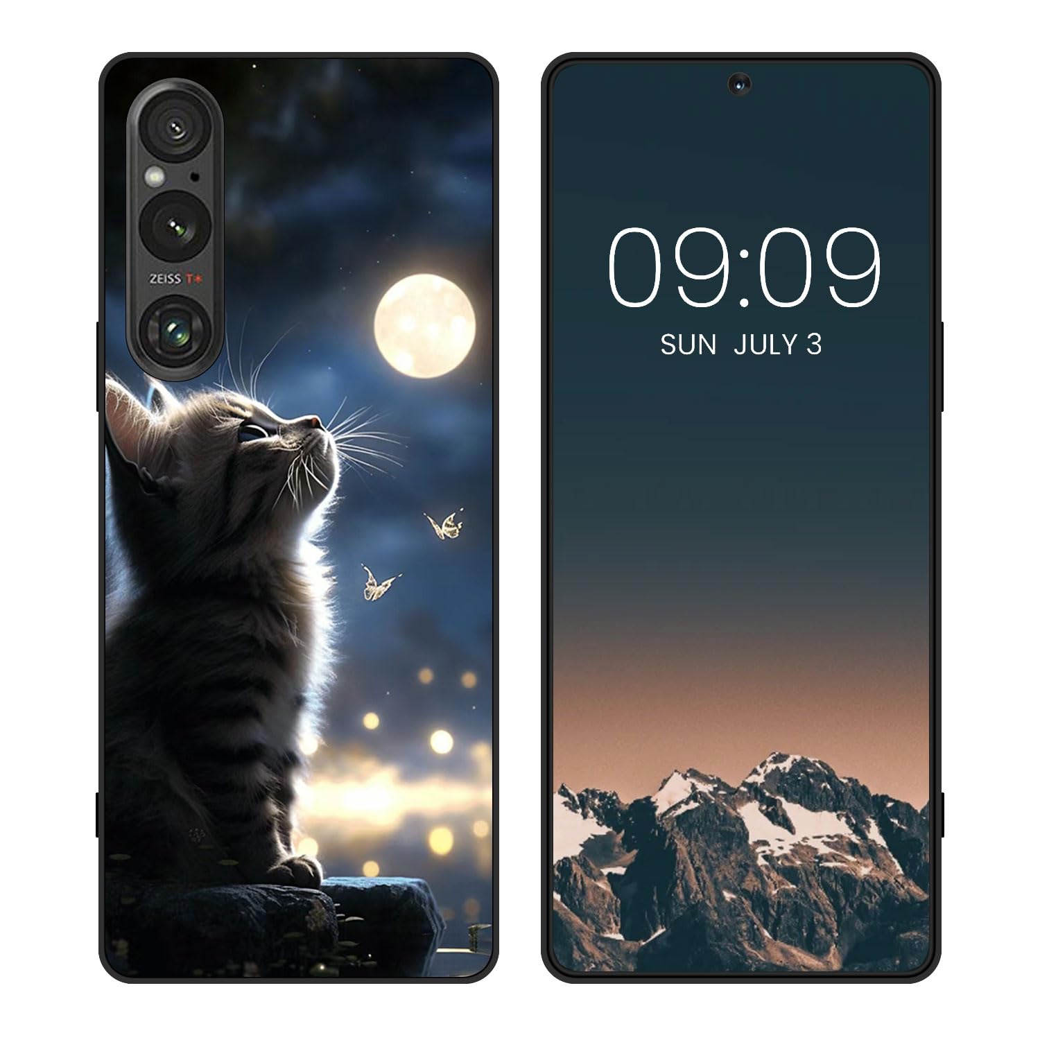 WUACYEAMING for Sony Xperia 1V 2023 Cute Case,Soft