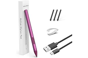 Stylus for HP Envy X360 Pavilion x360 Specter X360 Spectre x2 Envy x2 Touchscreen Laptop Rechargeable MPP 2.0 Tilt Pencil 409