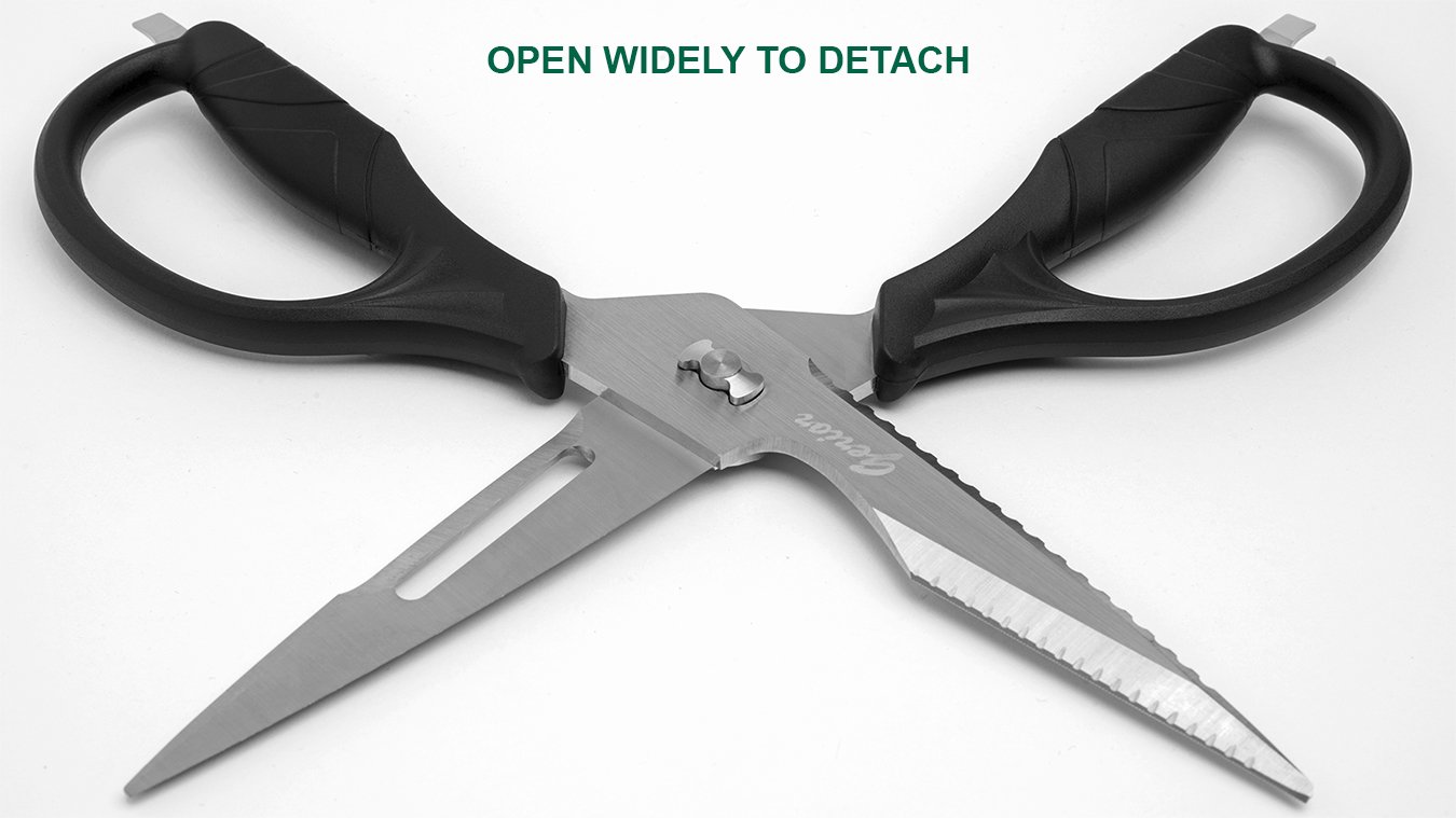 Kitchen Shears ComeApart Heavy Duty Culinary Scissors for Cutting