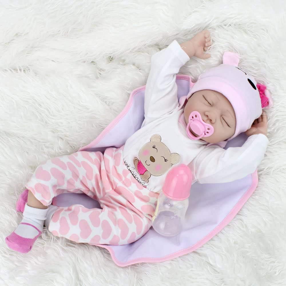 CHAREX Reborn Baby Dolls, 22 Inches Reborn Baby Girls