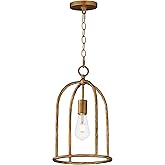 Maxim 21842EG Martel Single Pendant, 1-Light E26 Medium Base, Etruscan Gold (Bulbs NOT Included)