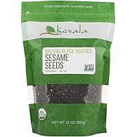 Kevala Organic Black Sesame Seeds 32oz (TOASTED)