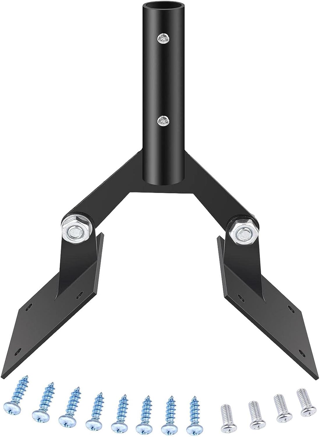 Weathervanes - Weathervane Roof Mount, Anti-Rust Steel Weather Vanes Mount, Vent Roof Mount with Screws, Household Accessories Weather Station Mount for Lawns Parks Gardens