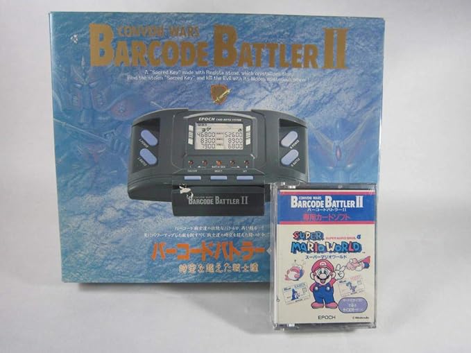 Amazon Co Jp コンビニウォーズ バーコードバトラー２ 本体 マリオワールド カセット エポック社 ホビー 通販