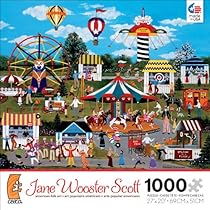 Ceaco Jane Wooster Scott Carnival Merriment Jigsaw Puzzle