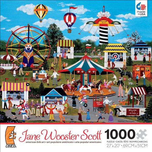 Ceaco Jane Wooster Scott Carnival Merriment Jigsaw Puzzle