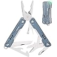 NexTool Mini Sailor S11 Keychain Multitool, 11-in-1 Compact EDC Pliers with Pocket Knife, Scissors & Screwdrivers, Lightweight Small Multitool for DIY, Travel, Camping, and Gift, Cool Gadget for Men
