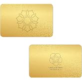Leela Quantum Prosperity Card &ndash; Credit-Card-Size Frequency Card with Healing Frequencies &amp; Mandala &ndash; EMF Harmonization Card for Transforming Money Blocks &amp; Attracting Financial Abundance
