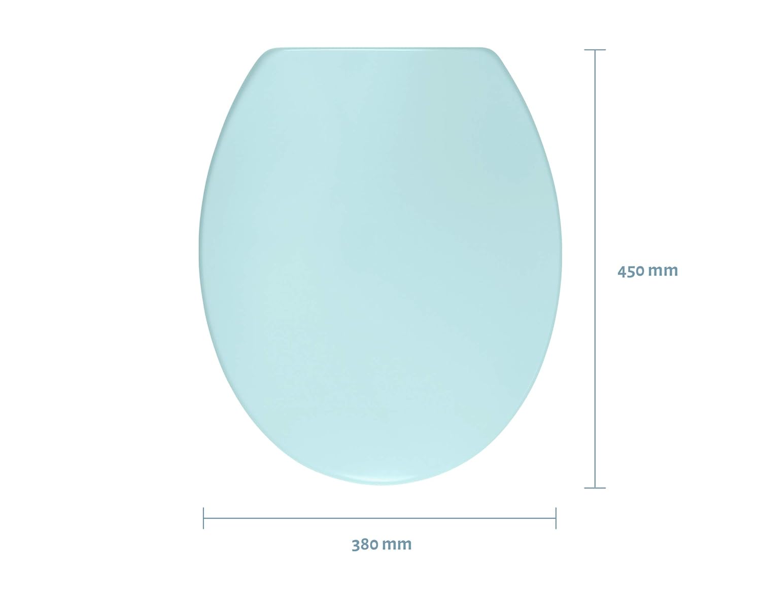 Toilet Seats Home Sanwood 6164321 Feline Light Blue Toilet Seat With