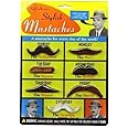 Accoutrements Self-Adhesive Stylish Mustaches