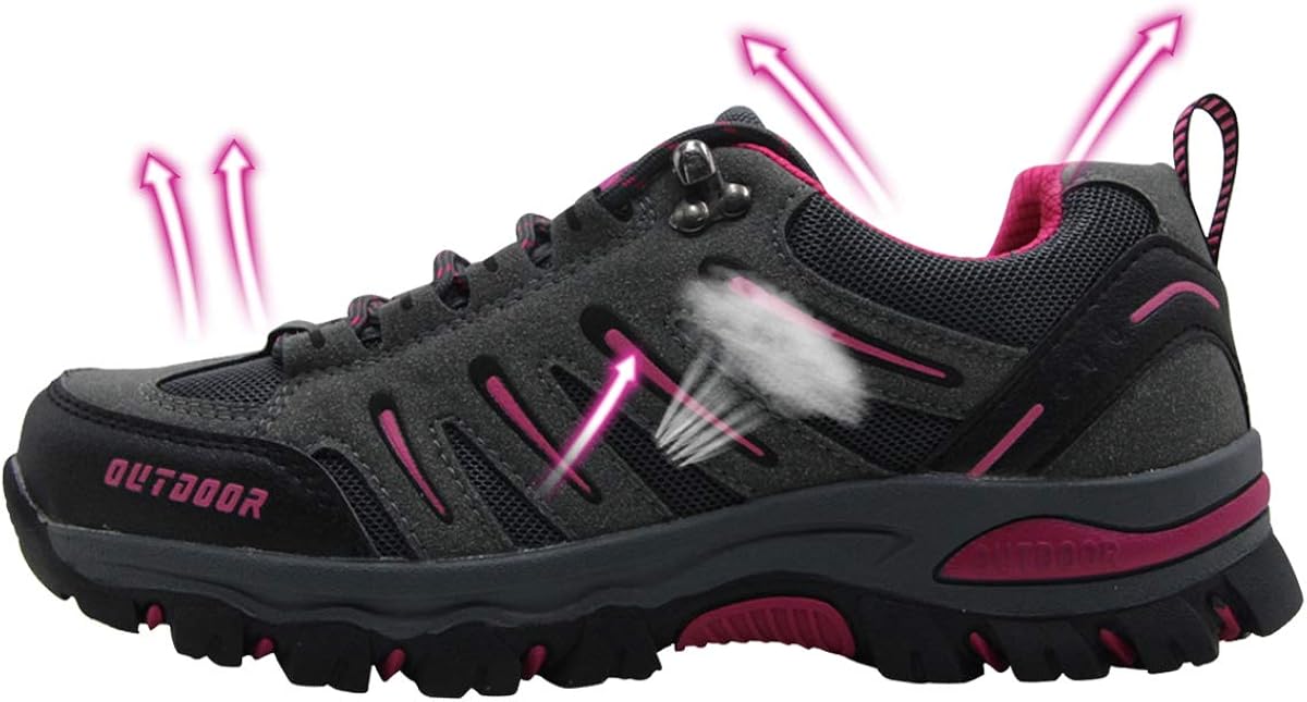  | BomKinta Women's Anti-Slip Lightweight Breathable Hiking Shoes Quick-Dry Trekking Shoes for Women | Hiking Shoes