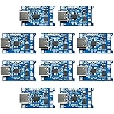 TP4056 Type-C USB 1A 5V 18650 Battery Charger Module Charging Board Two Protection Functions10pcs