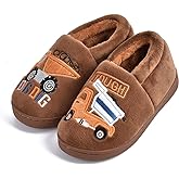 SITAILE Toddler Slippers Boys Girls House Shoes Little Kids Home Indoor Bedroom Cute Warm Winter Slipper