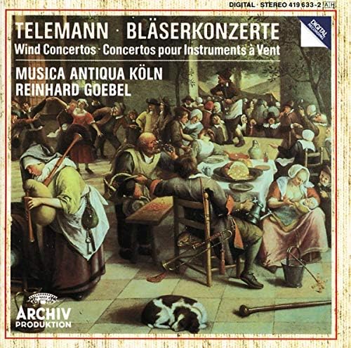 Georg Philipp Telemann, Christopher Hogwood, The Academy of 