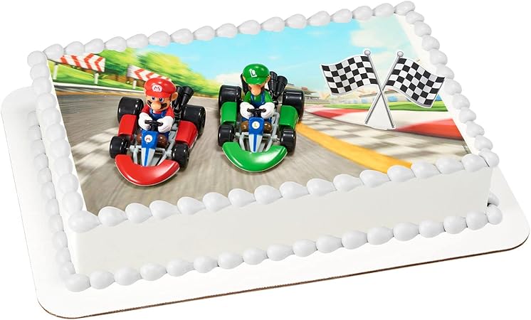 Megorulni Generacio Is Decoration Mario Pour Gateau Amazon Moxieandmusic Com