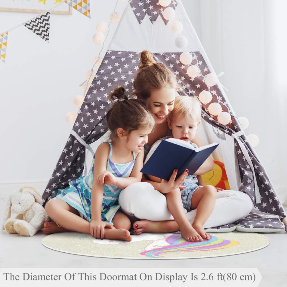 round rugs for baby girl nursery