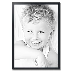 ArtToFrames 26x37 Inch Black Picture Frame, This